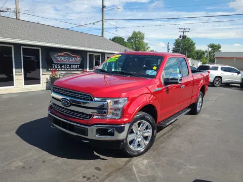 Red 2020 FORD F-150 SUPER CAB for sale in Kokomo, IN