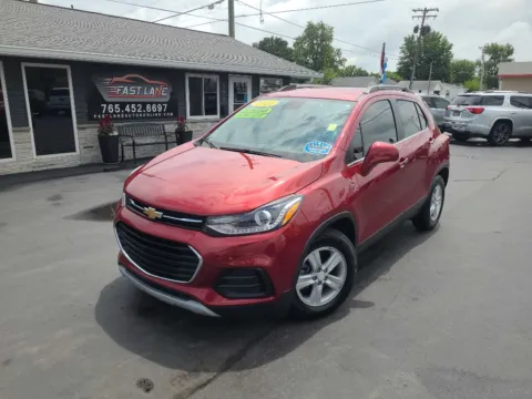 Red 2020 CHEVROLET TRAX 1LT for sale in Kokomo, IN