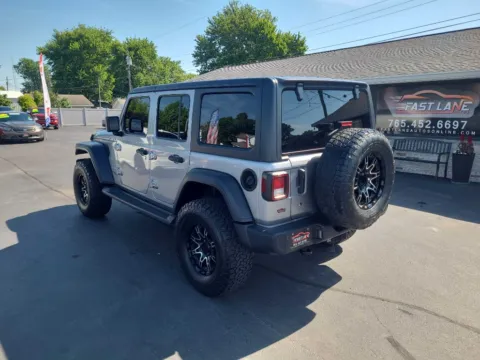 Another view of 2020 JEEP WRANGLER UNLIMI SPORT for sale in Kokomo, IN at Fast Lane Autos