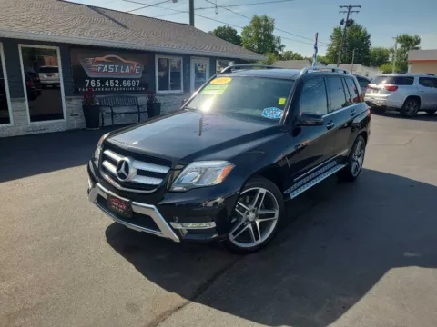 Black 2015 MERCEDES-BENZ GLK 350 4MATIC for sale in Kokomo, IN
