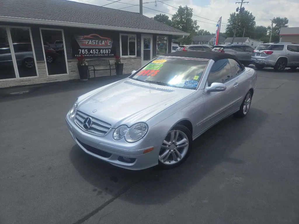 Silver 2008 MERCEDES-BENZ CLK 350 for sale in Kokomo, IN