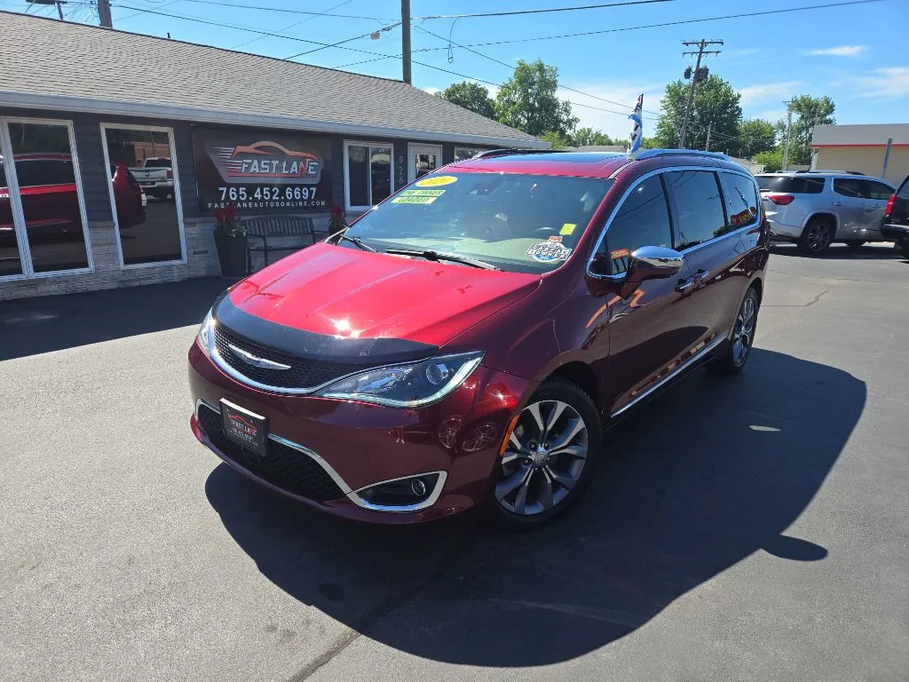 Red 2020 CHRYSLER PACIFICA LIMITED for sale in Kokomo, IN