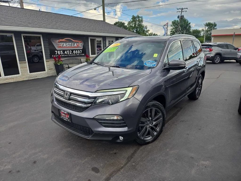 Gray 2016 HONDA PILOT TOURING for sale in Kokomo, IN