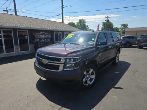 Gray 2015 CHEVROLET SUBURBAN 1500 LT for sale in Kokomo, IN