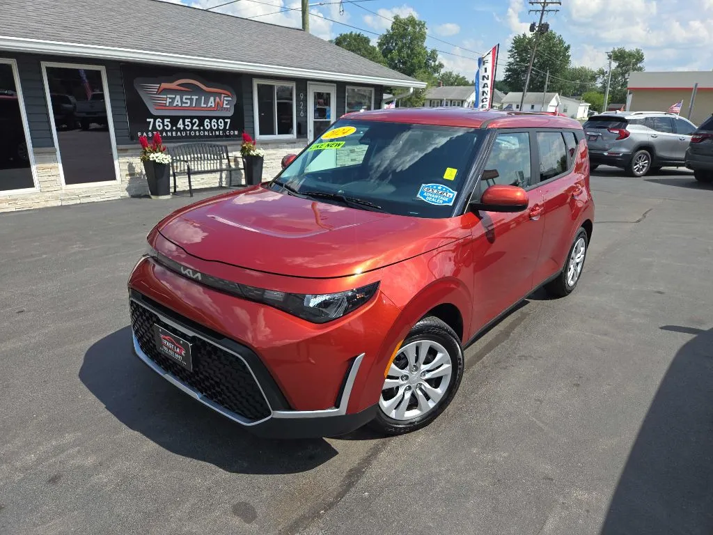 Orange 2024 KIA SOUL LX for sale in Kokomo, IN