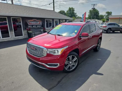 Red 2019 GMC ACADIA DENALI for sale in Kokomo, IN
