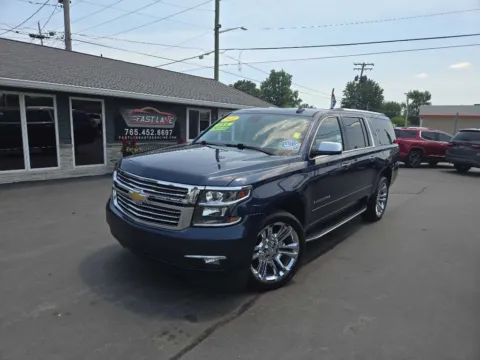 Blue 2020 CHEVROLET SUBURBAN 1500 PREMIER for sale in Kokomo, IN
