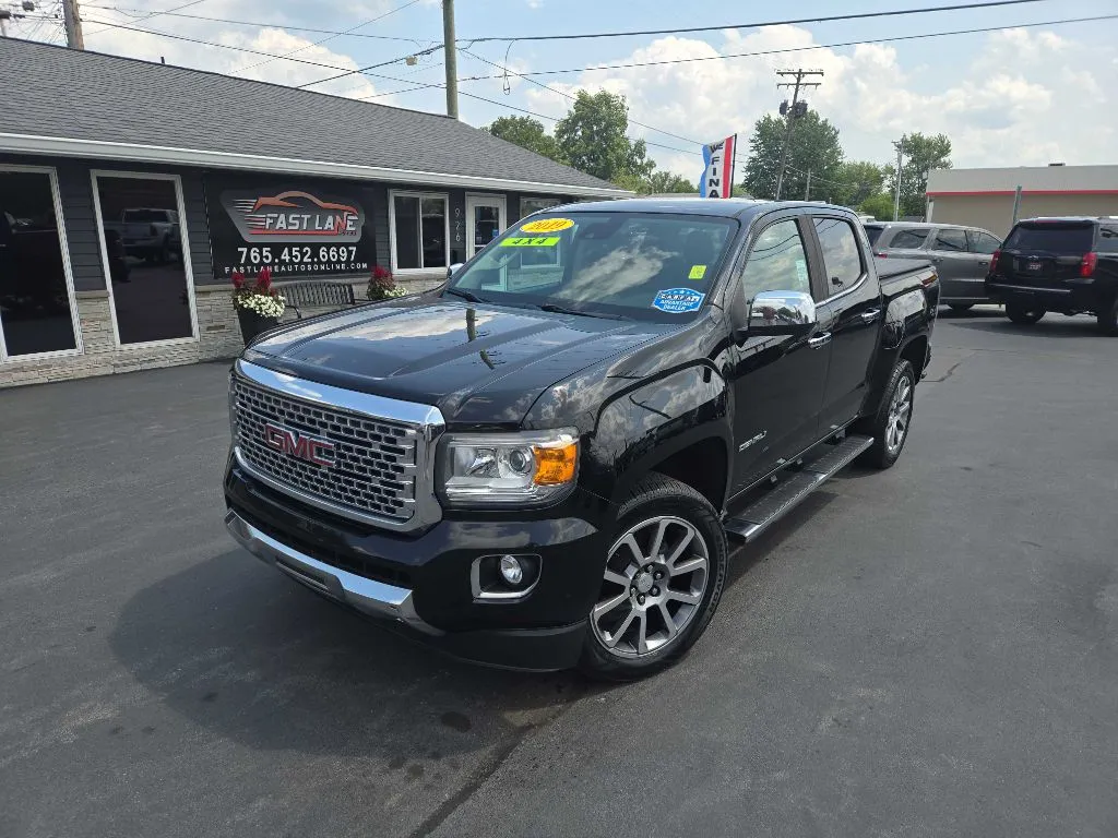 Black 2019 GMC CANYON DENALI for sale in Kokomo, IN
