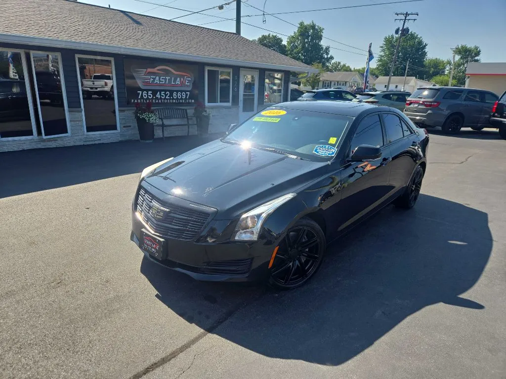 Black 2016 CADILLAC ATS LUXURY for sale in Kokomo, IN