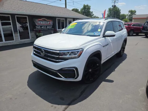White 2021 VOLKSWAGEN ATLAS SE for sale in Kokomo, IN