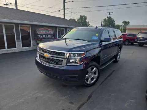 Blue 2018 CHEVROLET SUBURBAN 1500 LS for sale in Kokomo, IN