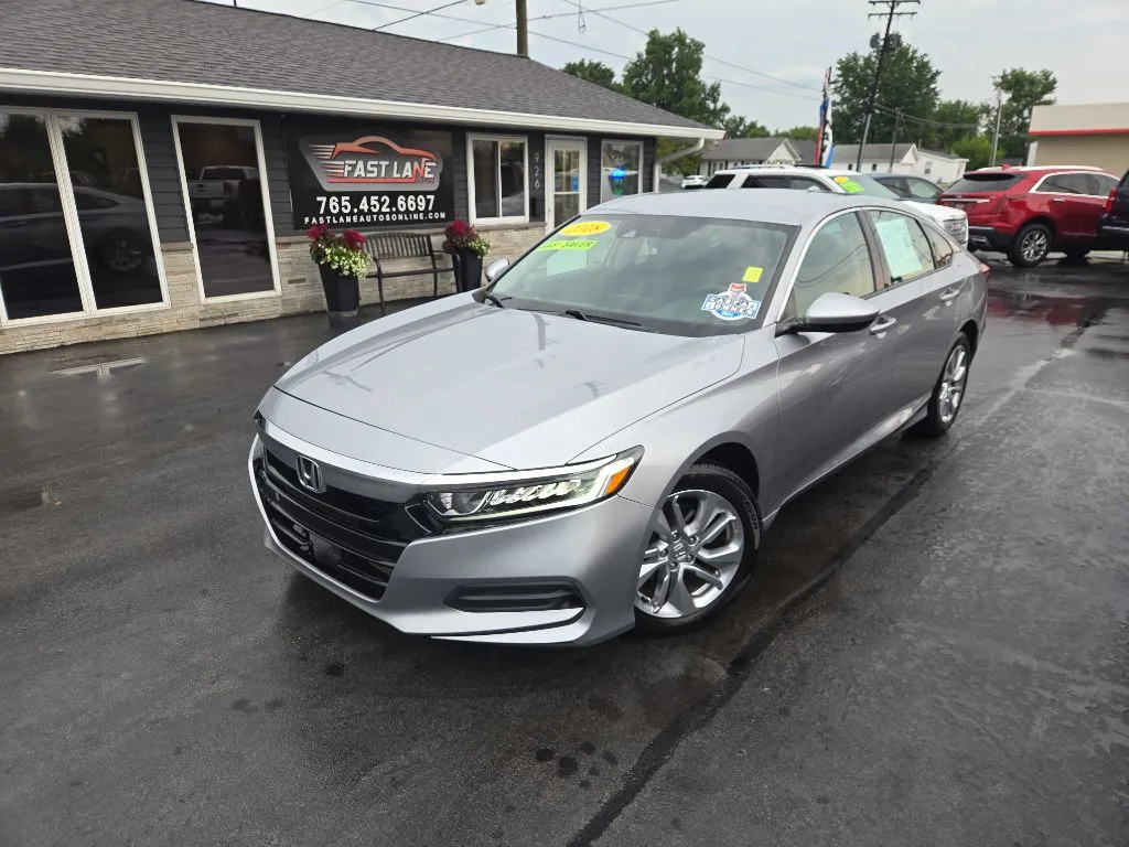 Silver 2018 HONDA ACCORD LX for sale in Kokomo, IN