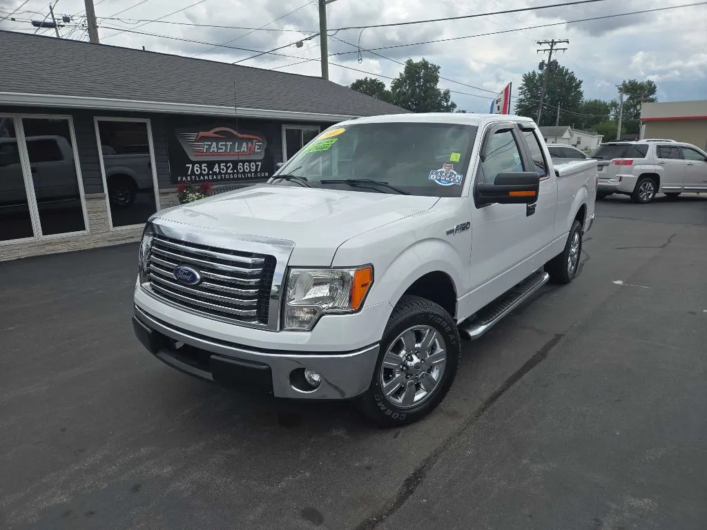 White 2011 FORD F-150 SUPER CAB for sale in Kokomo, IN