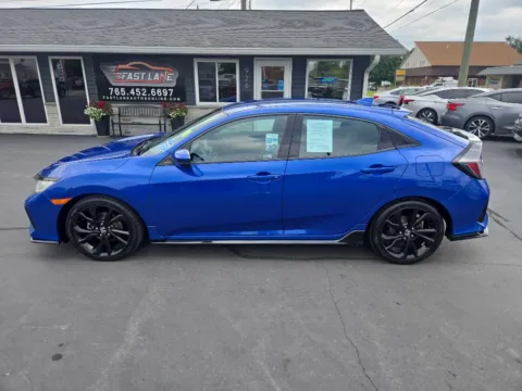 Blue 2019 HONDA CIVIC SPORT for sale in Kokomo, IN
