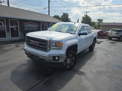 White 2014 GMC SIERRA 1500 SLT for sale in Kokomo, IN