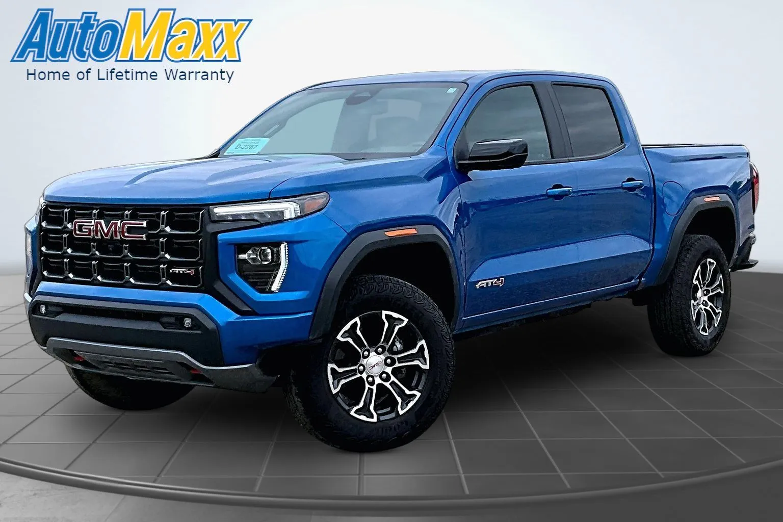 Blue 2024 GMC Canyon 4WD AT4 for sale in Milbank, SD