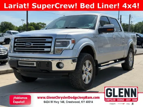 Silver 2013 Ford F-150 Lariat for sale in Crestwood, KY