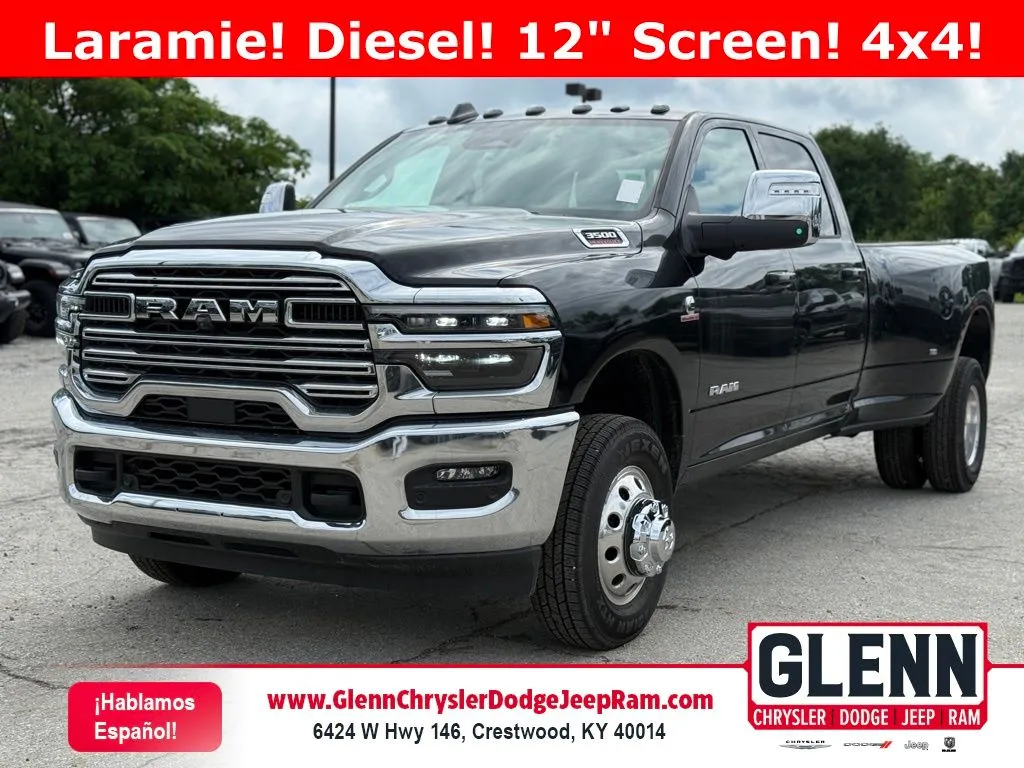 Black 2026 Ram 3500 Laramie for sale in Crestwood, KY
