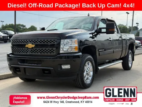 Black 2012 Chevrolet Silverado 2500 HD LTZ for sale in Crestwood, KY