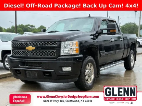 Black 2012 Chevrolet Silverado 2500HD LTZ for sale in Crestwood, KY