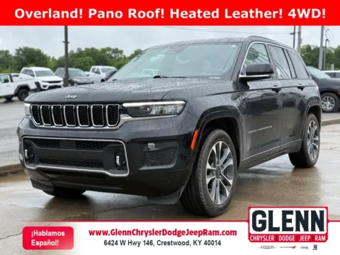 Black 2023 Jeep Grand Cherokee Overland for sale in Crestwood, KY