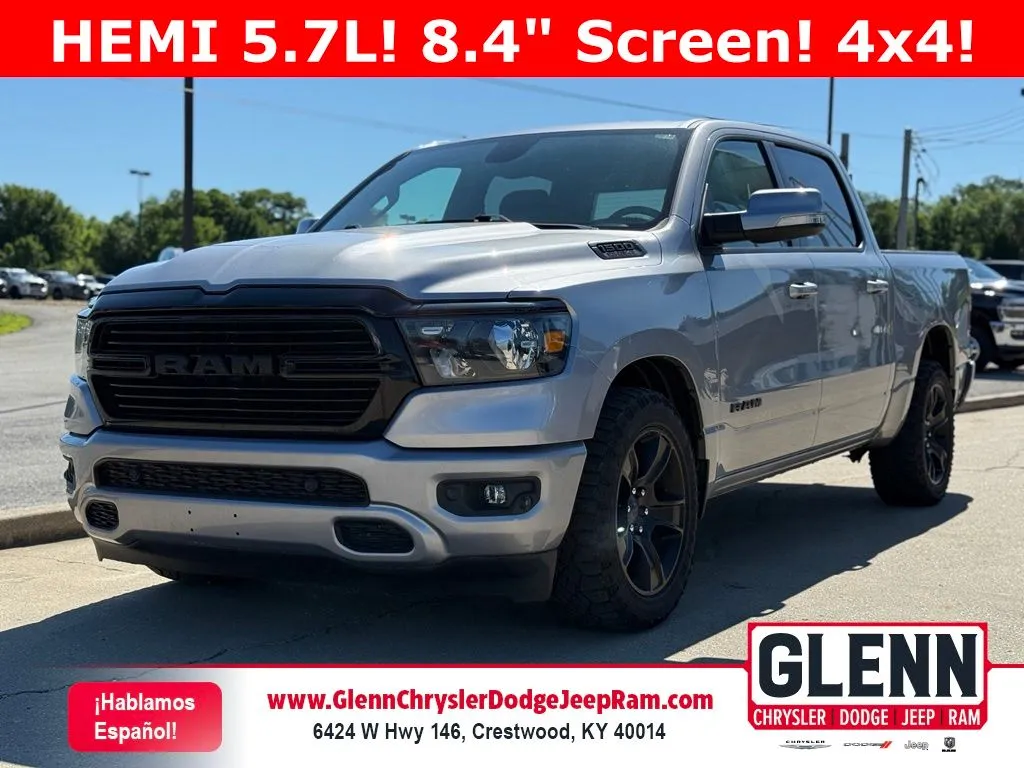 Silver 2020 Ram 1500 Big Horn/Lone Star for sale in Crestwood, KY