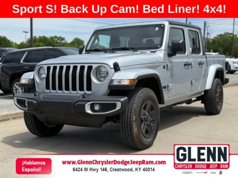 Silver 2023 Jeep Gladiator Sport S for sale in Crestwood, KY