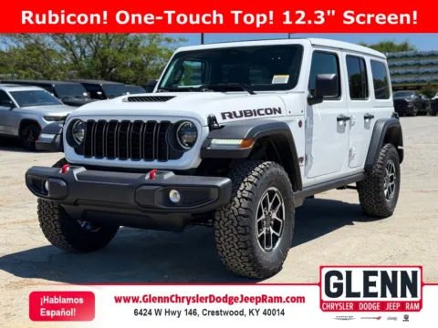 White 2026 Jeep Wrangler Rubicon for sale in Crestwood, KY