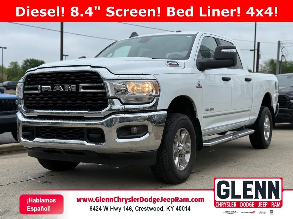 White 2024 Ram 2500 Big Horn for sale in Crestwood, KY