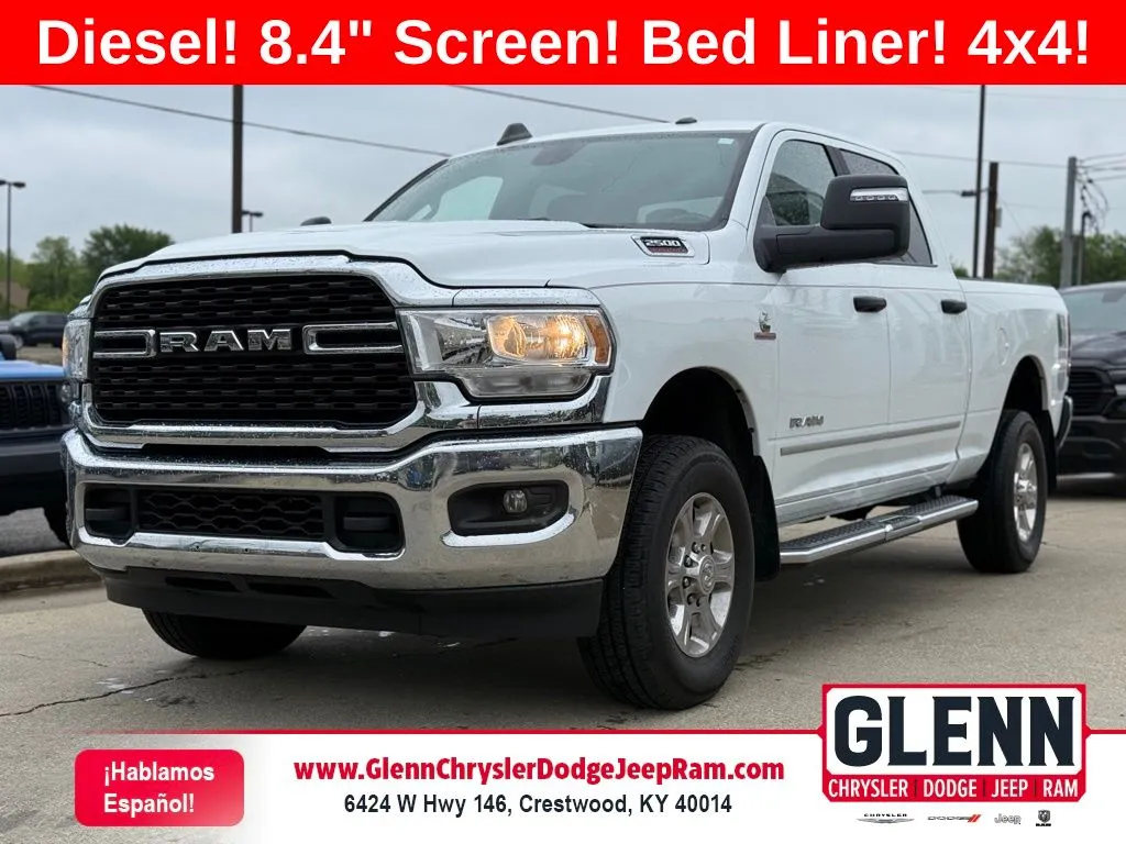 White 2024 Ram 2500 Big Horn for sale in Crestwood, KY