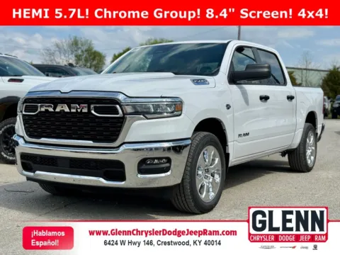 White 2026 Ram 1500 Big Horn/Lone Star for sale in Crestwood, KY