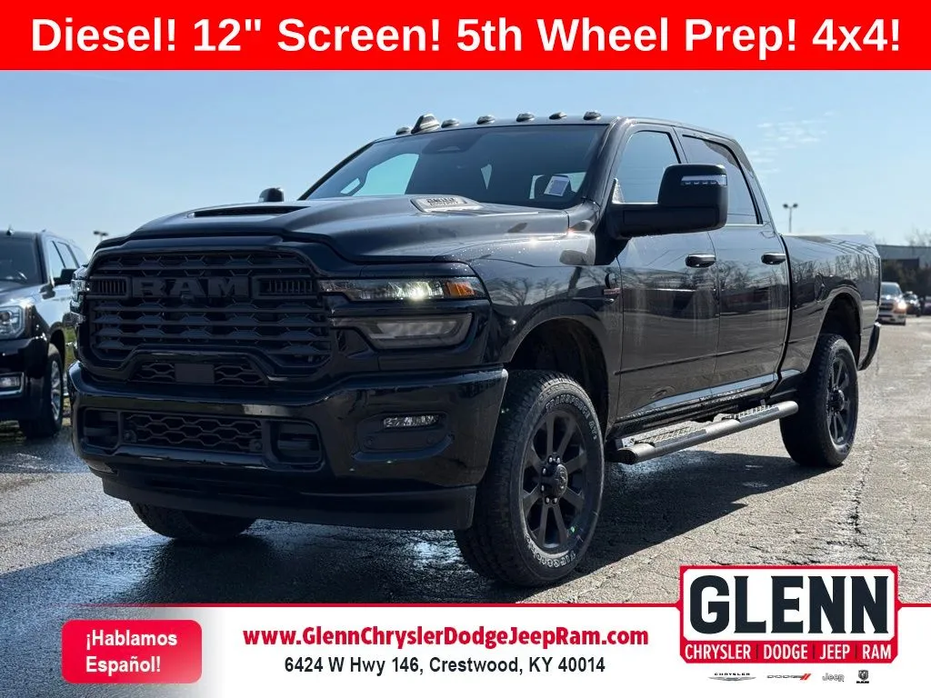 Black 2026 Ram 2500 Tradesman for sale in Crestwood, KY