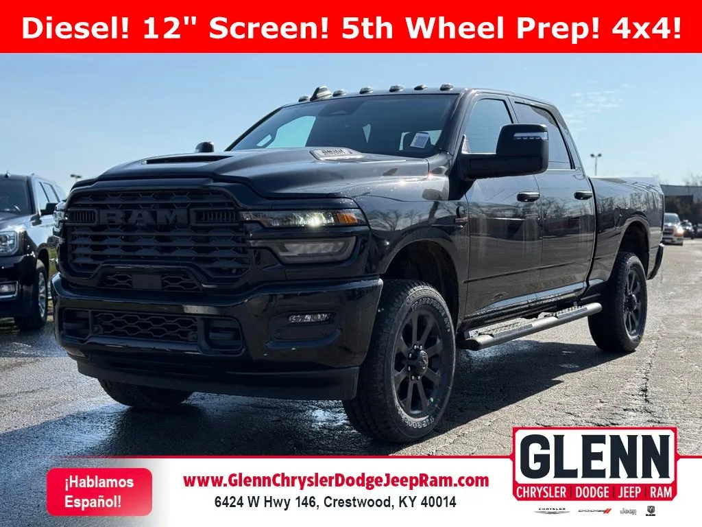 Black 2026 Ram 2500 Tradesman for sale in Crestwood, KY