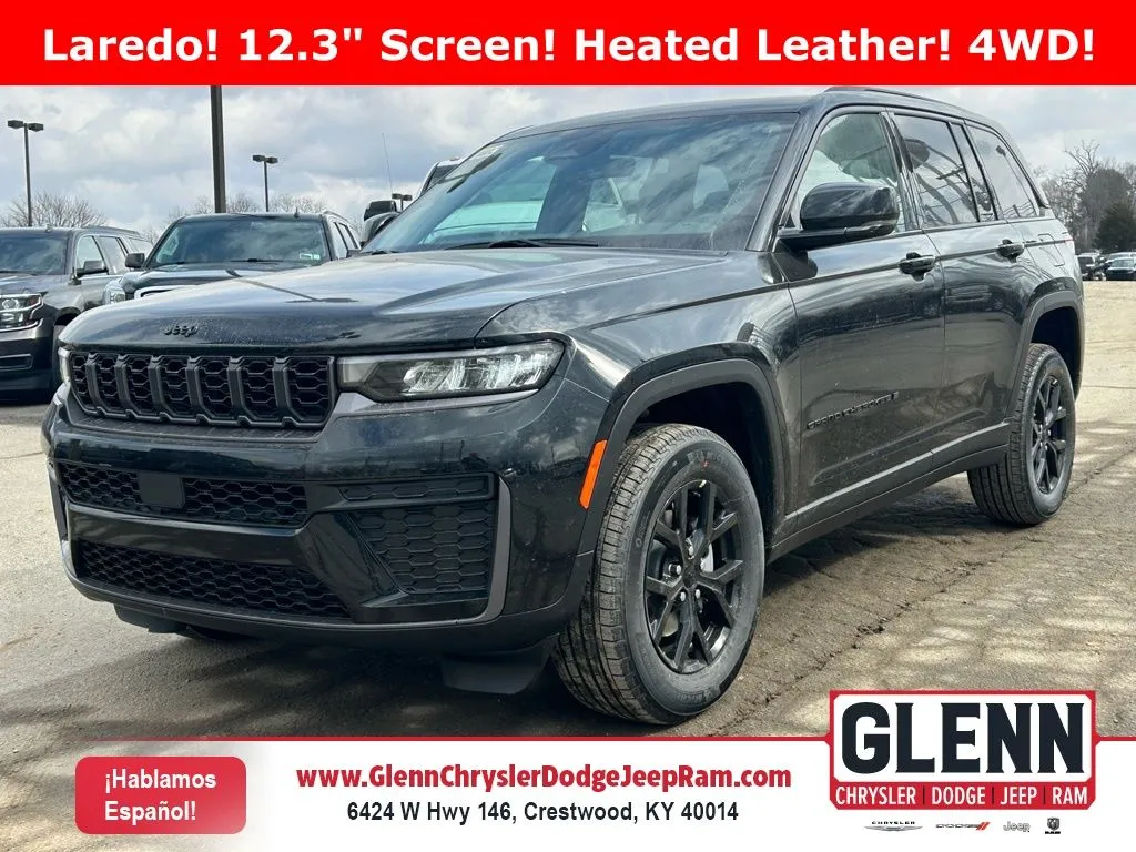 Black 2026 Jeep Grand Cherokee Altitude for sale in Crestwood, KY