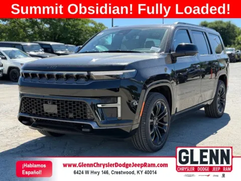 Black 2026 Jeep Grand Wagoneer Summit Obsidian for sale in Crestwood, KY