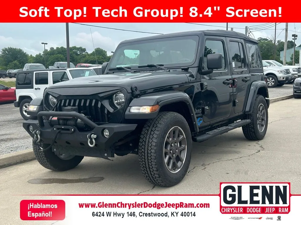 Black 2021 Jeep Wrangler Unlimited Sport S for sale in Crestwood, KY