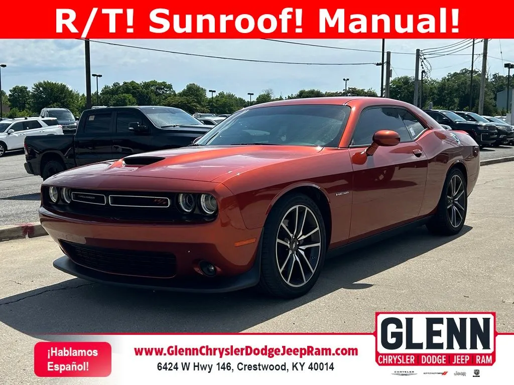 Orange 2022 Dodge Challenger R/T for sale in Crestwood, KY