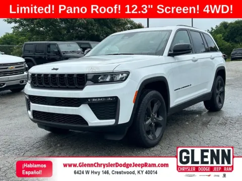 White 2026 Jeep Grand Cherokee Limited for sale in Crestwood, KY