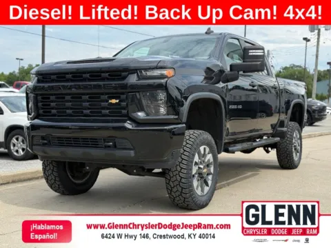 Black 2022 Chevrolet Silverado 2500 HD Custom for sale in Crestwood, KY