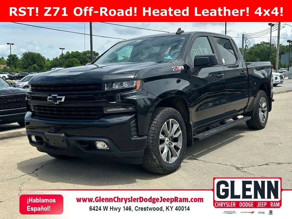 Black 2020 Chevrolet Silverado 1500 RST for sale in Crestwood, KY