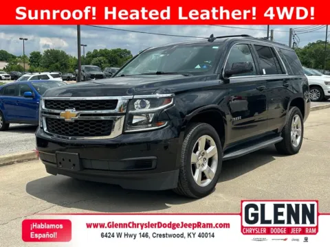 Black 2015 Chevrolet Tahoe LT for sale in Crestwood, KY