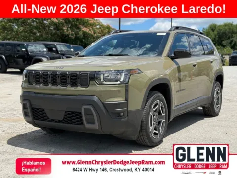 Green 2026 Jeep Cherokee Laredo for sale in Crestwood, KY