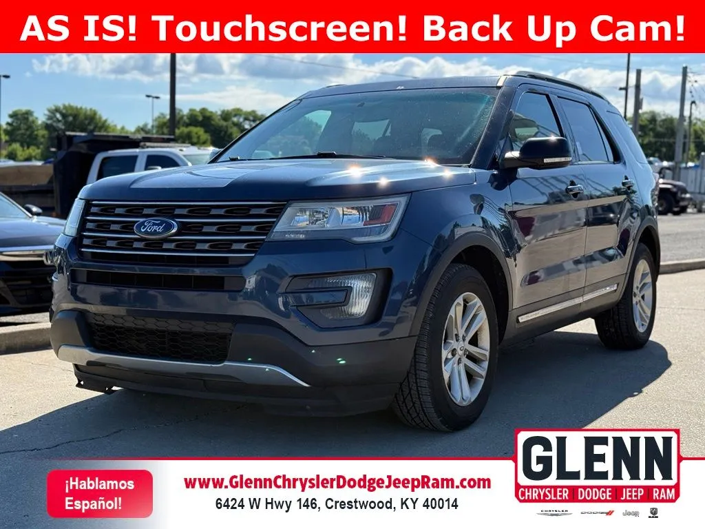 Blue 2016 Ford Explorer XLT for sale in Crestwood, KY