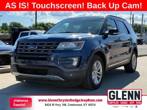 Blue 2016 Ford Explorer XLT for sale in Crestwood, KY