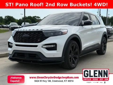 White 2022 Ford Explorer ST for sale in Crestwood, KY