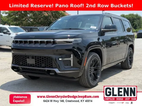 Black 2026 Jeep Grand Wagoneer Limited Reserve for sale in Crestwood, KY