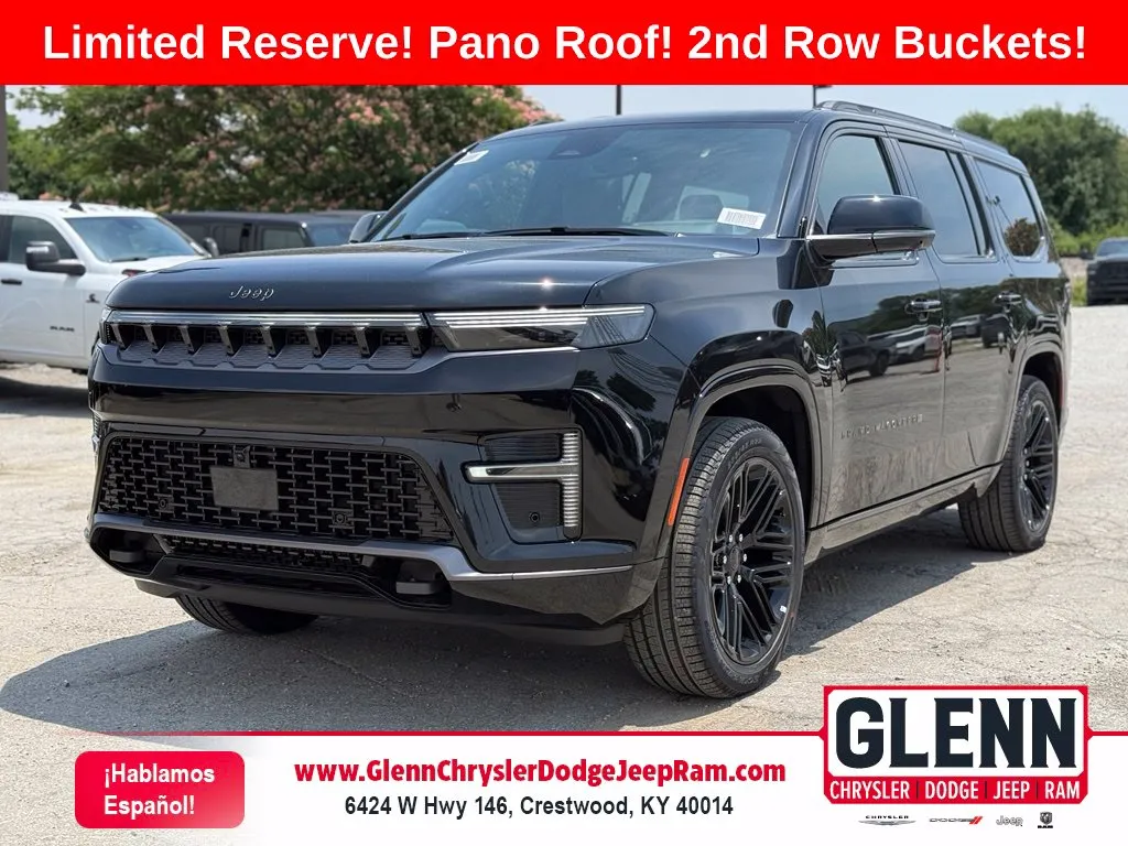 Black 2026 Jeep Grand Wagoneer Limited Reserve for sale in Crestwood, KY