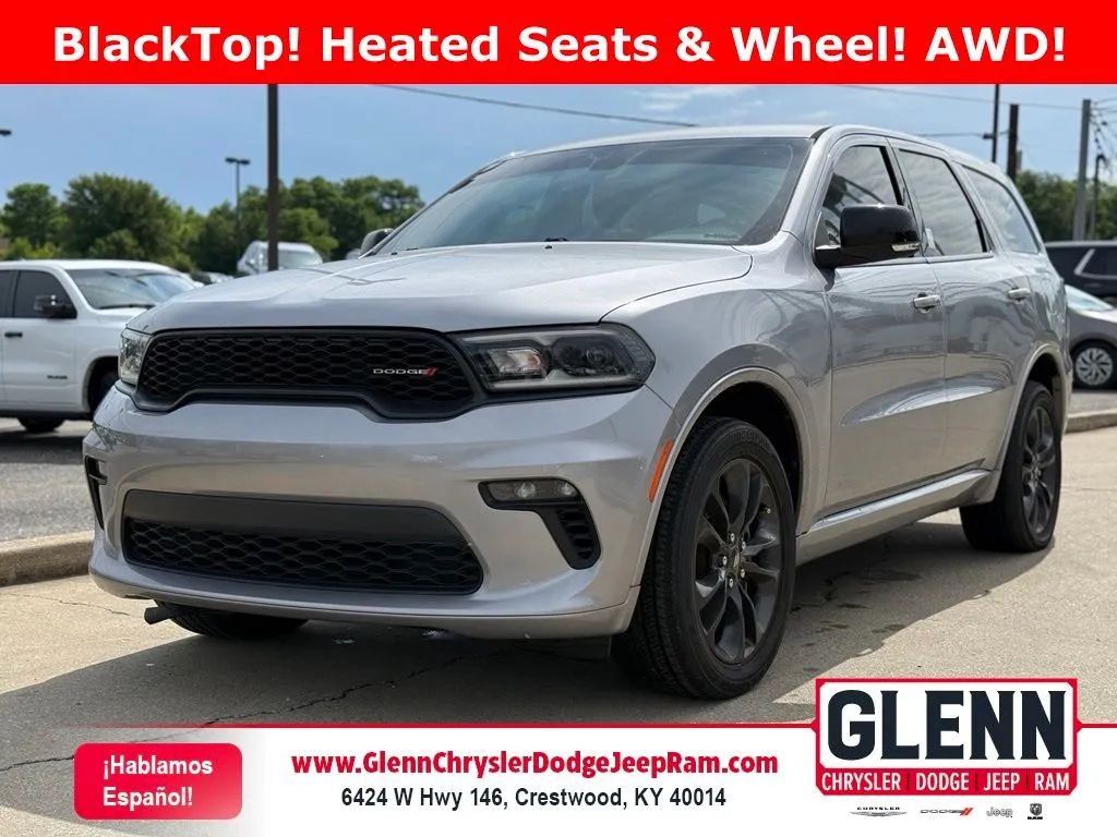 Silver 2021 Dodge Durango GT Plus for sale in Crestwood, KY