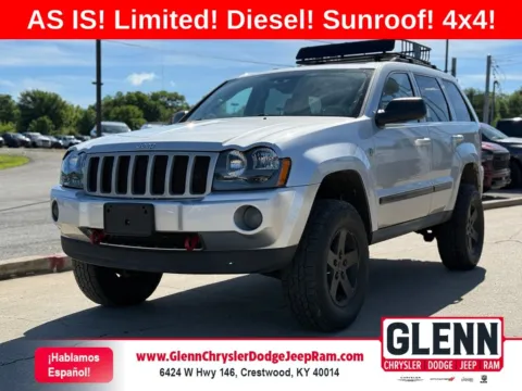 Silver 2007 Jeep Grand Cherokee Limited for sale in Crestwood, KY