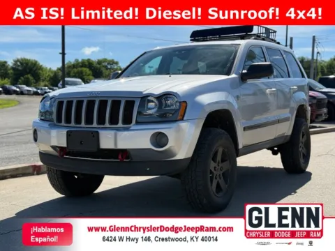 Silver 2007 Jeep Grand Cherokee Limited for sale in Crestwood, KY